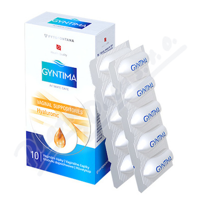 Fytofontana GYNTIMA Hyaluronic vag.čípky 10ks