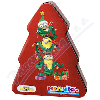 RAKYTNÍČEK+ želatinky Mimoni 50ks Stromeček 2025