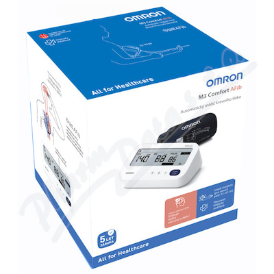 Tonometr digi.OMRON M3 Comfort AFib pažní