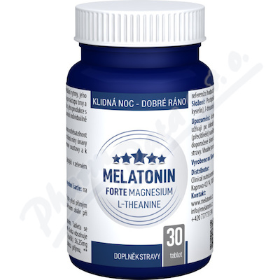 Melatonin Forte Magnesium L-Theanine tbl.30