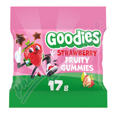 Goodies Fruit gumídci Jahoda 17g