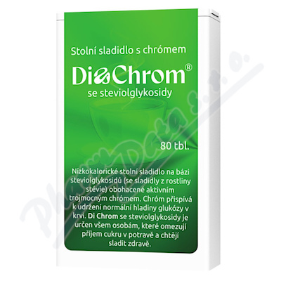Di Chrom se steviolglykosidy stolní sladid.tbl.80