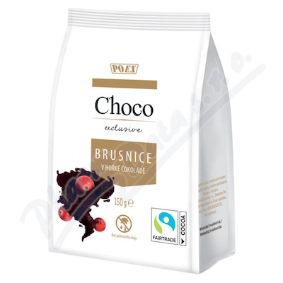 POEX Choco Exclusive Brusnice v hořké čokoládě150g