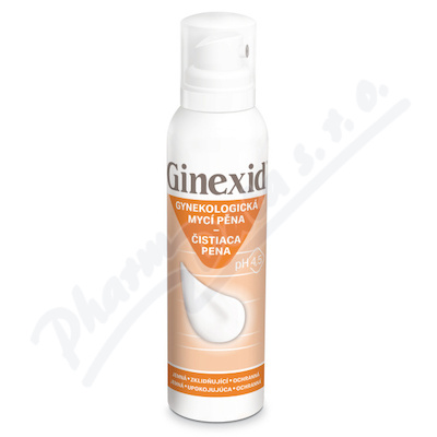 Ginexid gynekologická mycí pěna 150ml