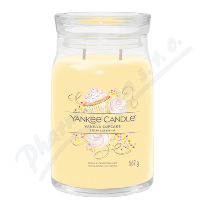 Yankee Candle Vanilla Cupcake vonná svíčka 567g