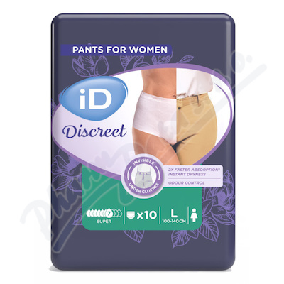 iD Discreet Pants Large Super 10ks