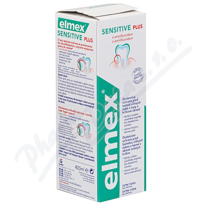 Elmex Sensitive Plus ústní voda 400ml