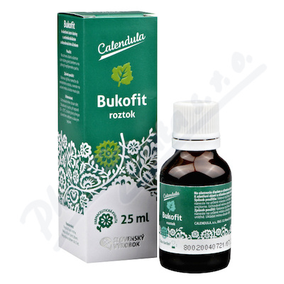 Calendula Bukofit roztok k ošetření dásní 25ml