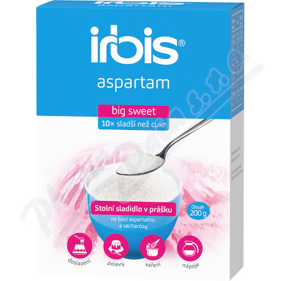 IRBIS Aspartam Big Sweet 10x sladší syp.slad.200g