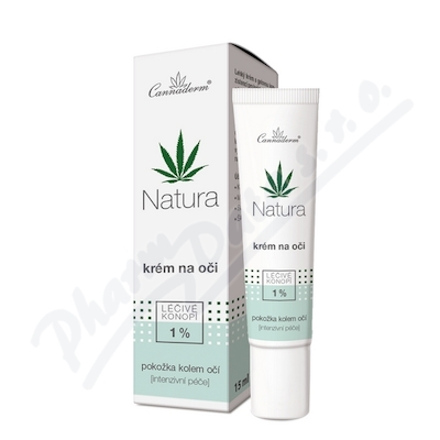 Cannaderm Natura krém na oči 15ml