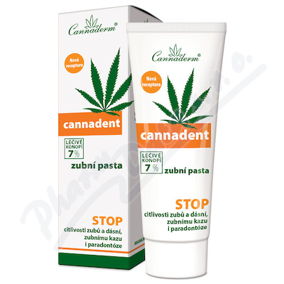 Cannaderm Cannadent zubní pasta NEW 75g