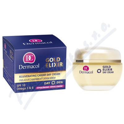 Dermacol Gold Elixir omlaz.kaviár.denní krém 50ml