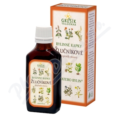 Grešík Bylinné kapky Žlučníkové 50ml