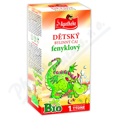 Apotheke Dětský čaj BIO fenyklový 20x1.5g