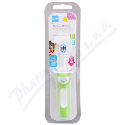 MAM Kartáček zubní Baby Brush 6+m 1ks