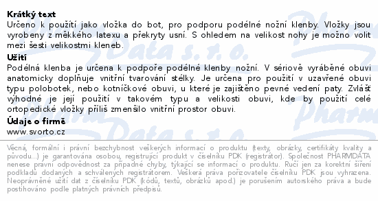 svorto 045 Podpora klenby podélné 44-47 (6)