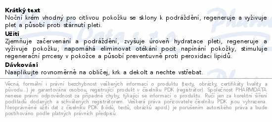 Dermedic Redness noční krém proti vráskám 40ml