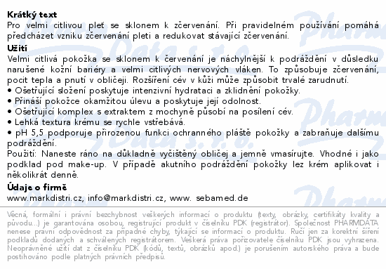 SEBAMED Anti-redness regenerační intenziv.kr.50ml
